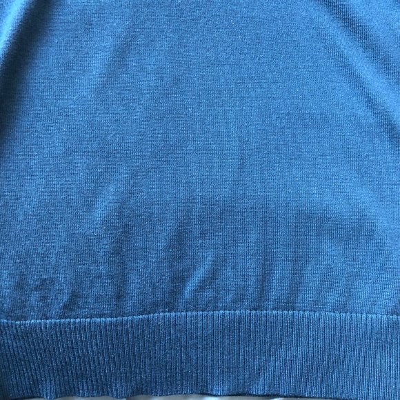 Tommy Hilfiger Men's Wool Sweater | Navy Blue | Small - Picture 4 of 4